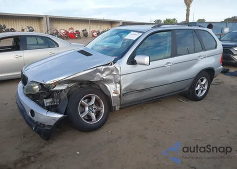 2002 BMW X5 3.0I из США, поврежденный, VIN 5UXFA53562LP31883